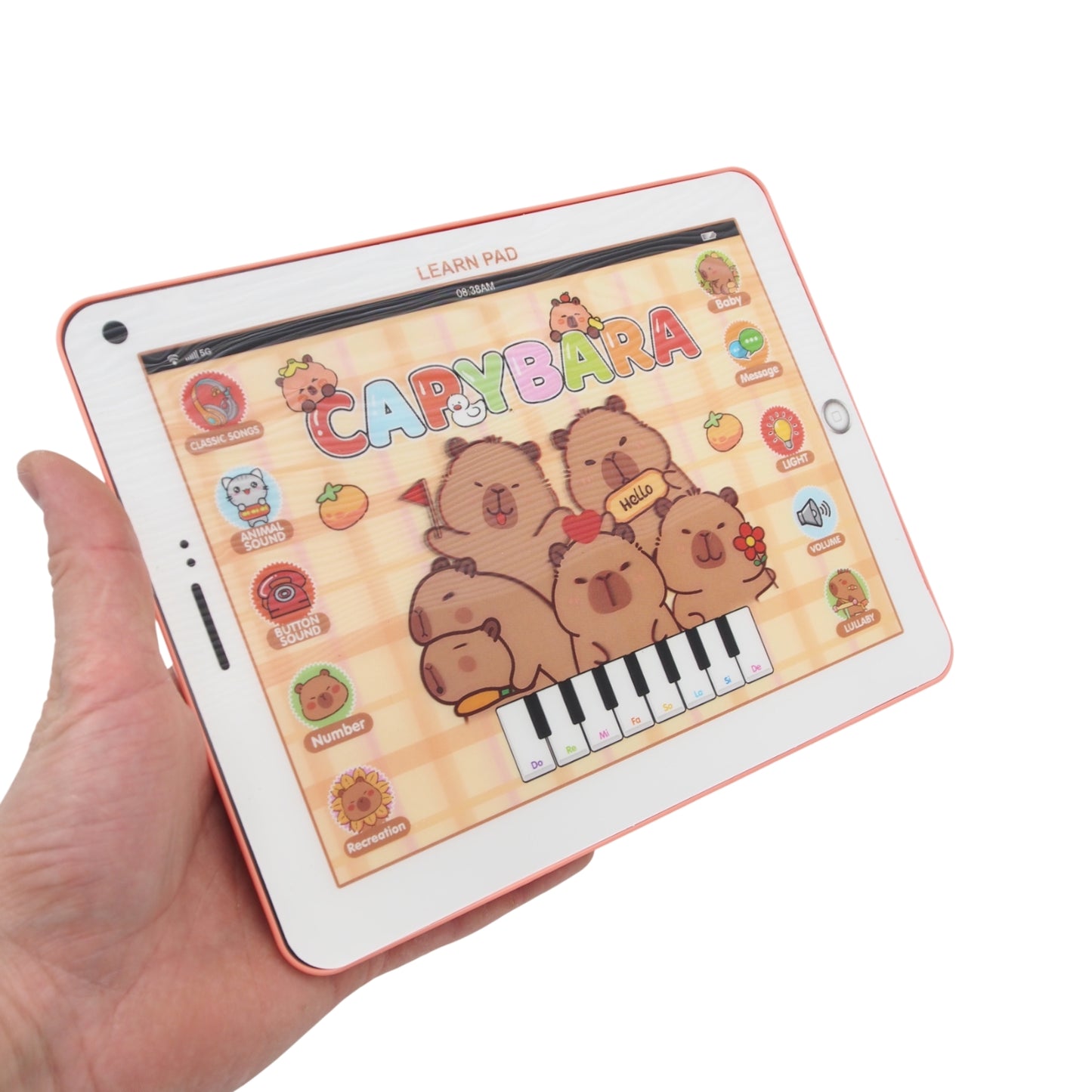 Interaktyvus mokomasis planšetinis žaislas „Capybara Learn Pad“
