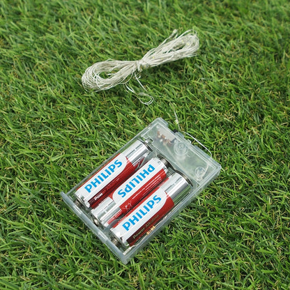 100 LED Girlianda, šaltai balta