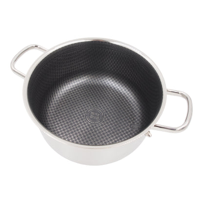 Puodas su dangčiu OSFÉ Tri-Ply, 28 cm, 8 l