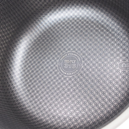 Puodas su dangčiu OSFÉ Tri-Ply, 28 cm, 8 l
