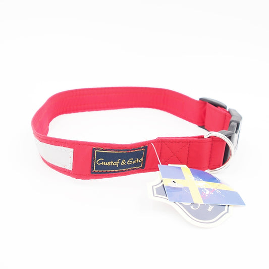 50 CM. Gustaf & Evita antkaklis raudonas su atšvaistu