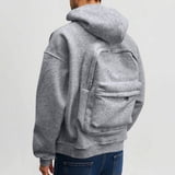 FlySmart Hoodie – Kelioninis džemperis su paslėpta kuprine
