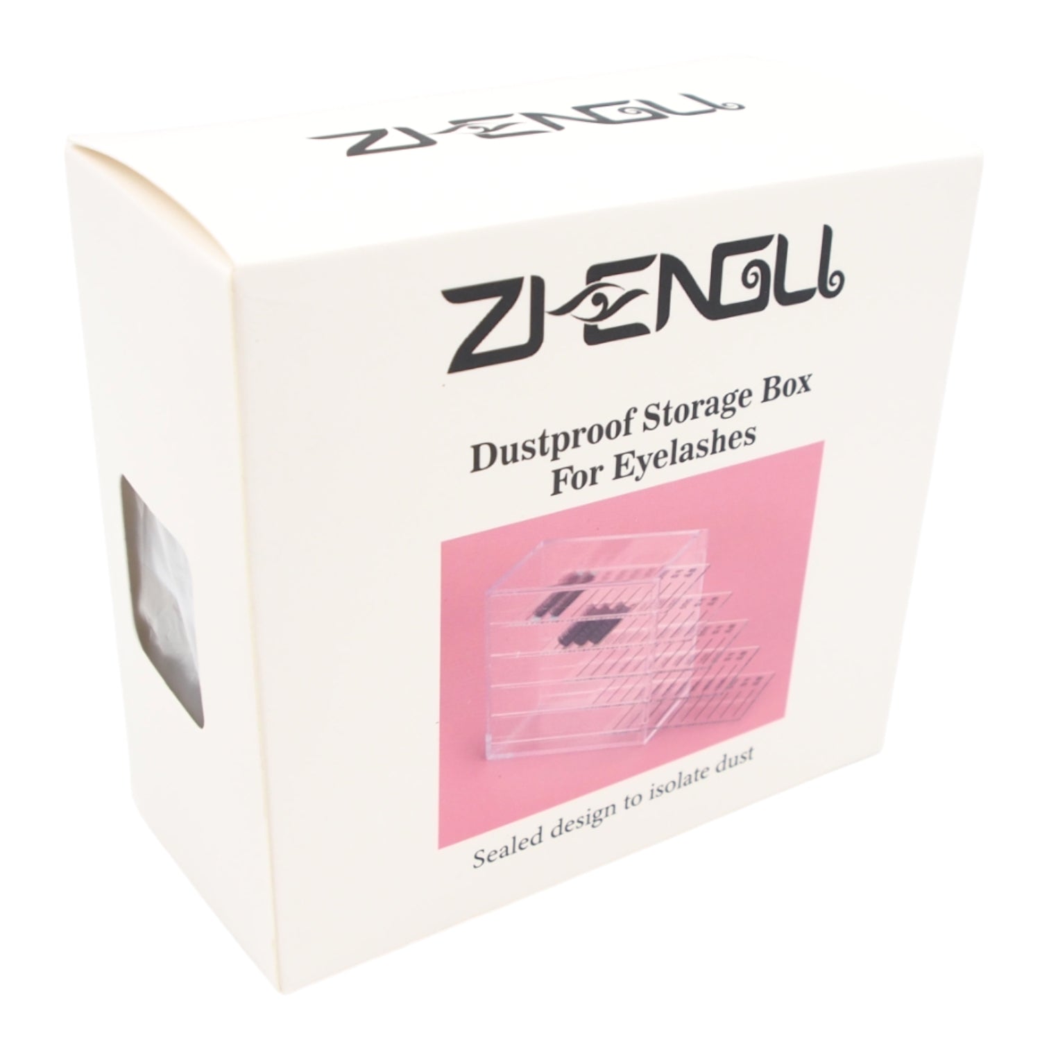 Dėžutė blakstienoms laikyti