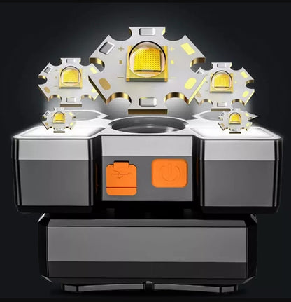Galvos Prožektorius – 9x XPE LED