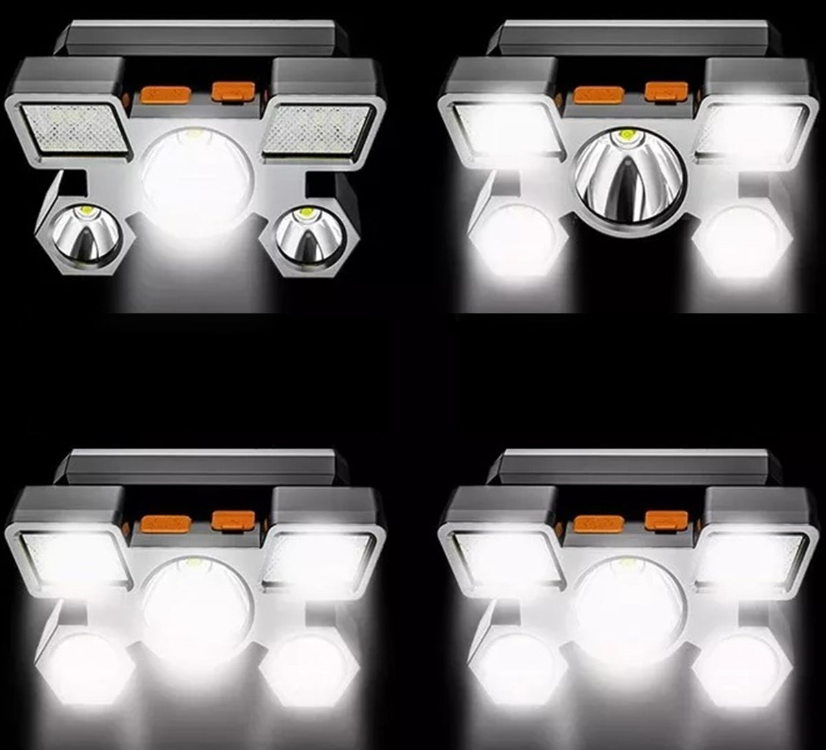 Galvos Prožektorius – 9x XPE LED