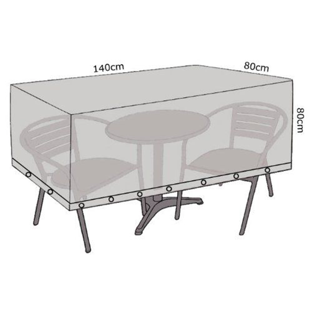Lauko baldų uždangalas 140 x 80 x 80 cm.