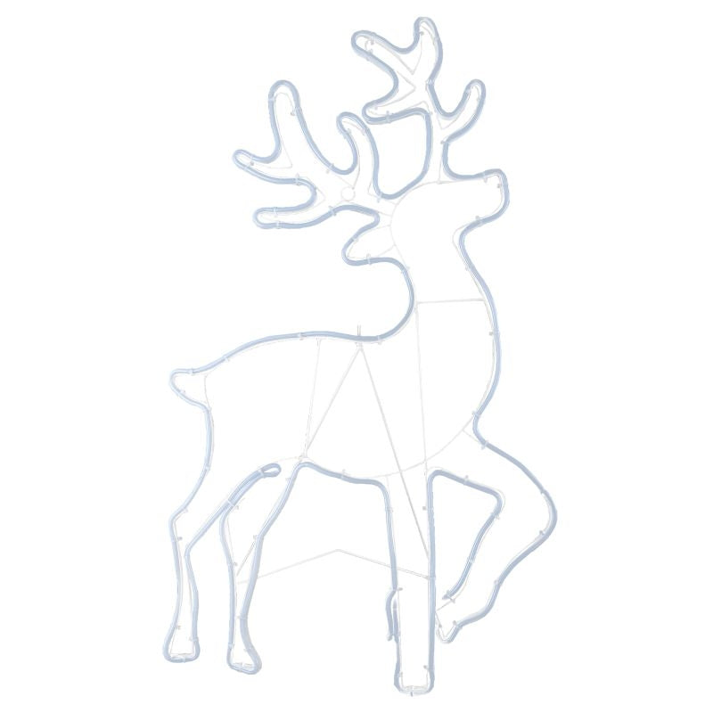 LED Kalėdinis elnias 92 cm