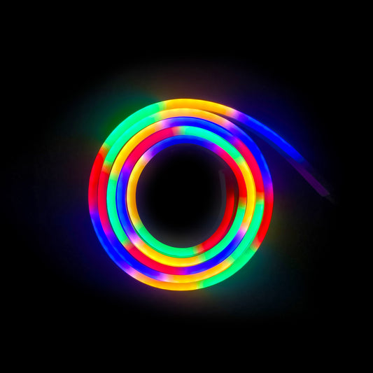 LED RGB šviesos juosta 20 m – elastinga