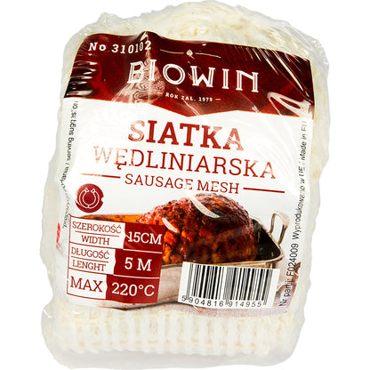 Mėsos tinklelis (220°C) plotis 15cm x 5m