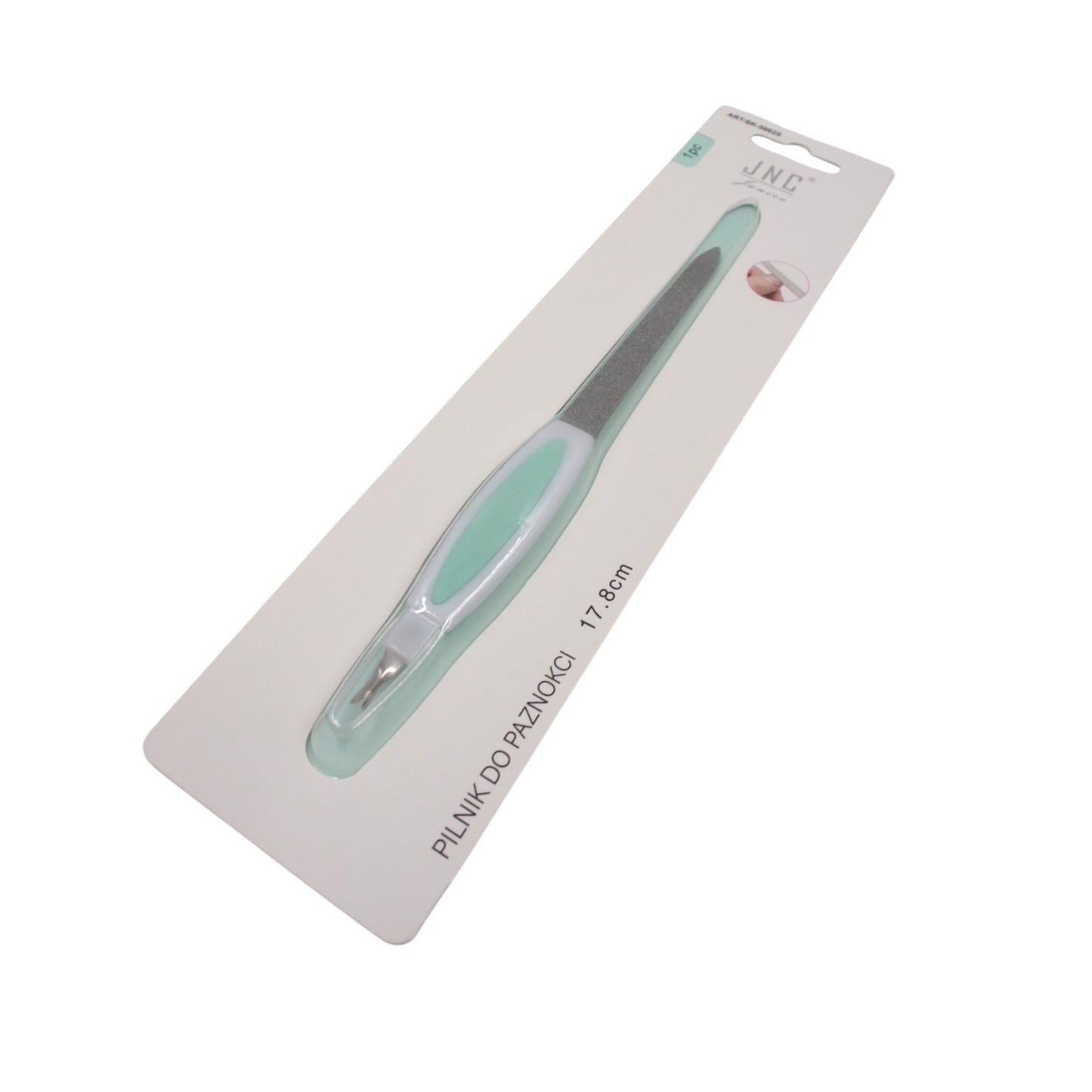 Nagų dildė su odelių stūmikliu „JNC“ – 17,8 cm