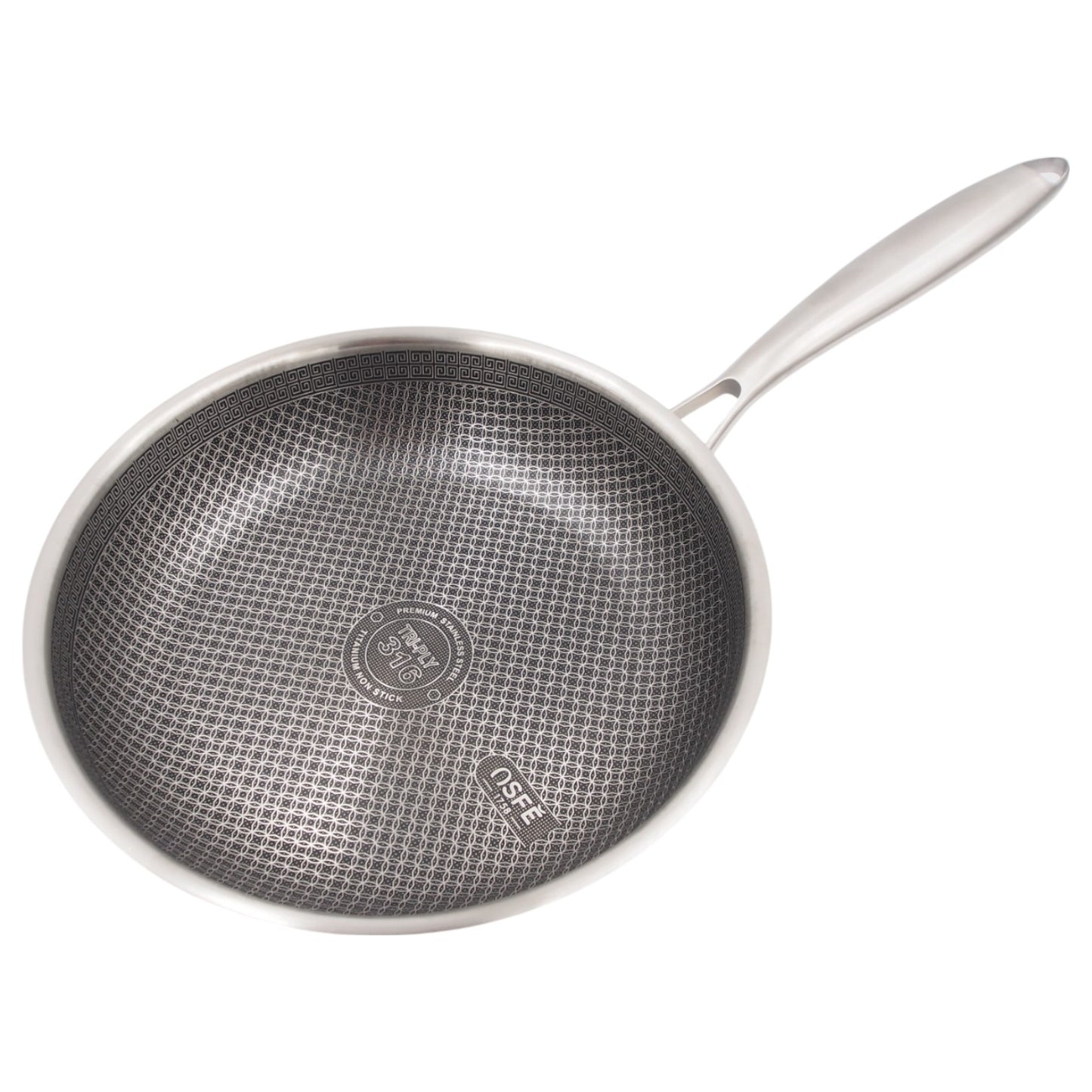 Nerūdijančio plieno keptuvė OSFE 316, 24 cm