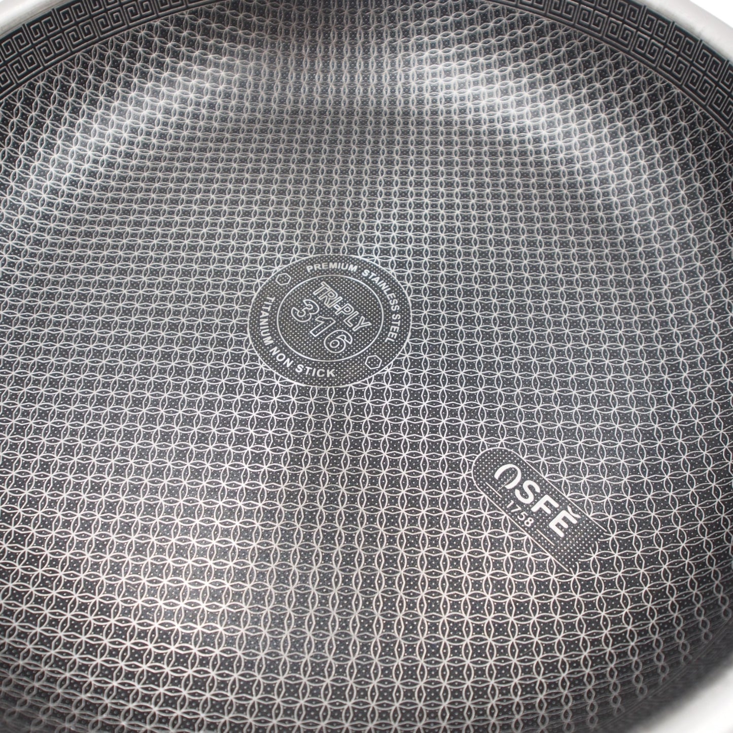 Nerūdijančio plieno keptuvė OSFE 316, 26 cm