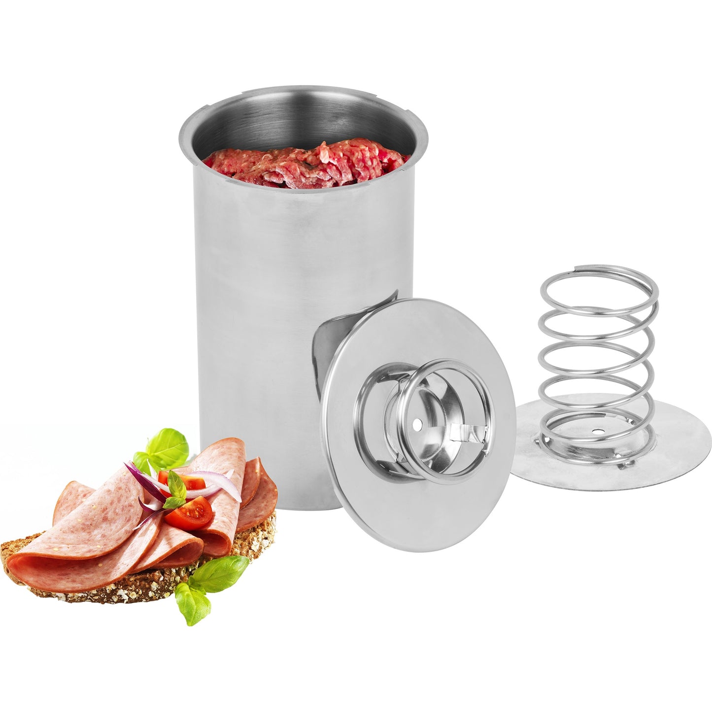 Nerūdijančio plieno kumpio viryklė iki 1,5 kg