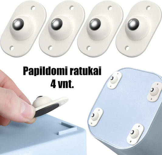 Papildomi ratukai, 4 vnt.