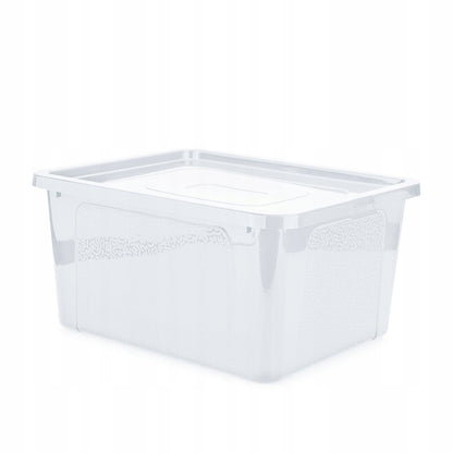 Plastikinis sandėliavimo konteineris su dangčiu, 20L