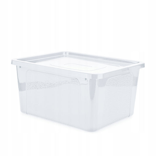 Plastikinis sandėliavimo konteineris su dangčiu, 20L