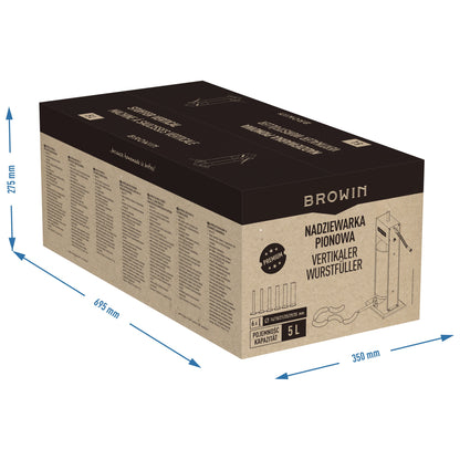 Premium klasės vertikalus kimštuvas 5L