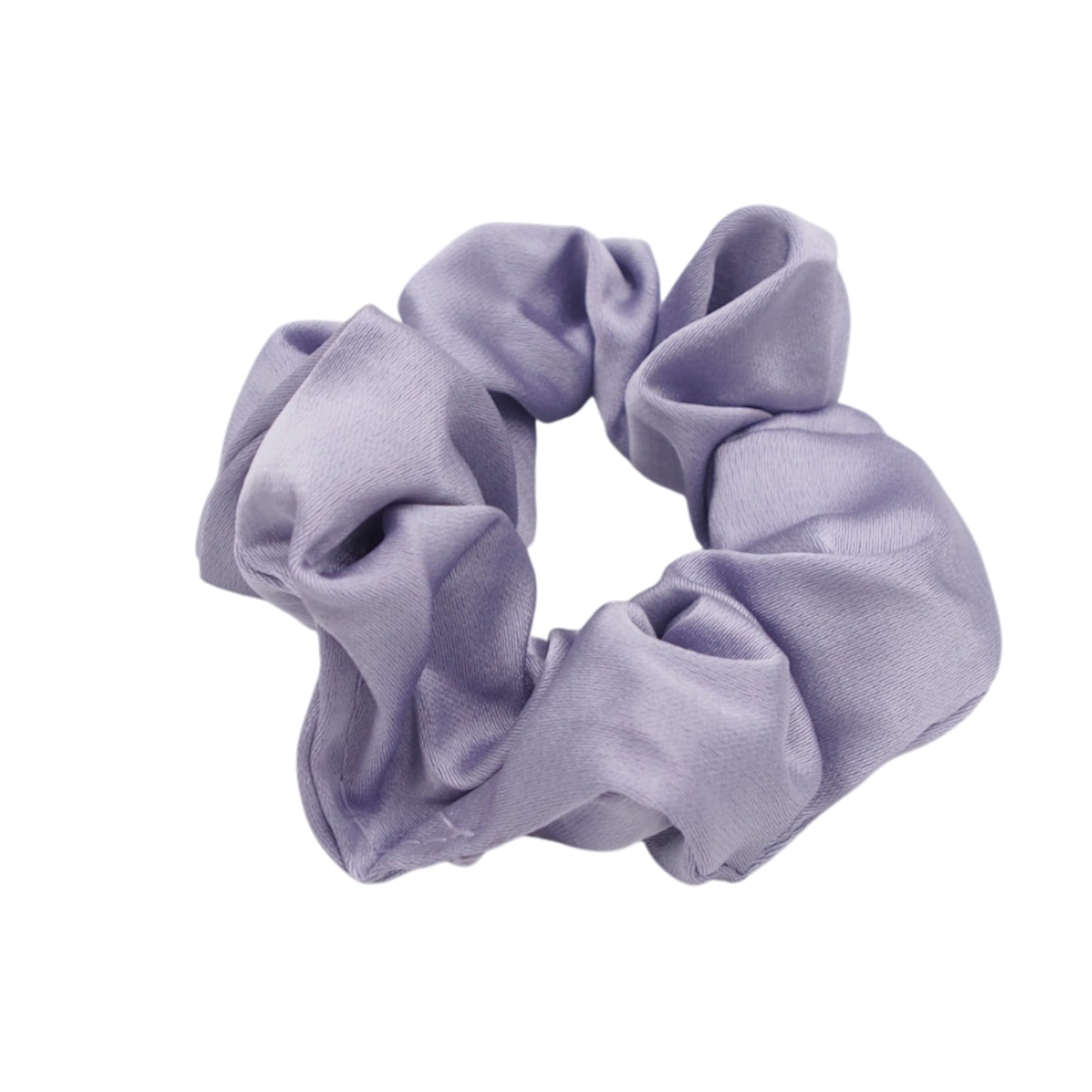 Satininė plaukų gumytė (šviesiai violetinė)