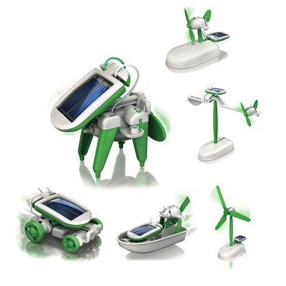 Saulės energijos konstruktorius 6in1