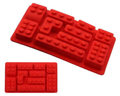 Silikoninė kepimo forma "Lego"