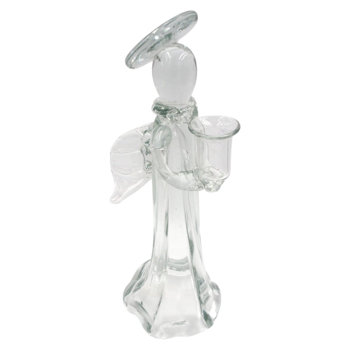 Stiklinė figūrėlė – angelas, 14x13x34 cm