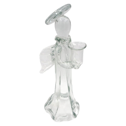 Stiklinė figūrėlė – angelas, 14x13x34 cm