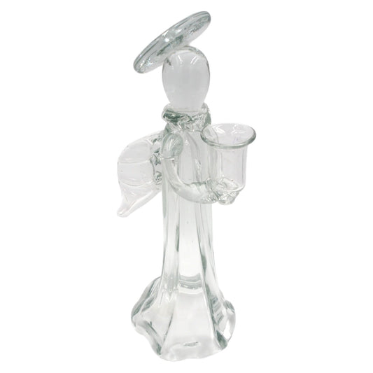 Stiklinė figūrėlė – angelas, 14x13x34 cm