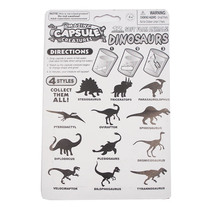 Vandenyje Augančios Kapsulės "DINOSAURS"